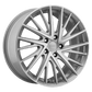 KM697 18X8 5X4.5 SLV MACH 40MM