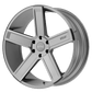 KM702 22X9 6X5.5 S-GRY MILL 30MM
