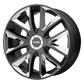 KM710 20X8.5 6X135/5.5 S-BLK CHR INS 38MM