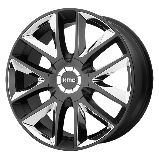 KM710 24X9.5 6X135/5.5 S-BLK CHR INS 30MM