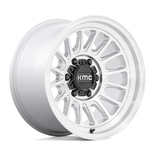 KM724 17X9 6X5.5 SLV-MACH -12MM