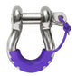 Locking D Ring Isolators Purple Pair Daystar