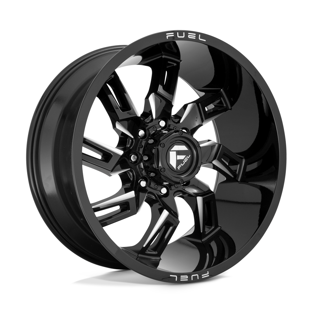D747 22X10 5X5.0 GL-BLK-MIL -18MM