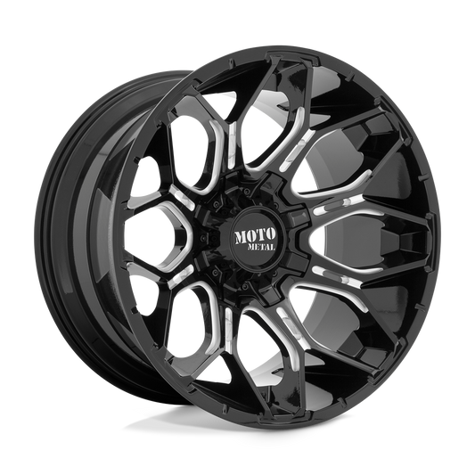 MO808 20X10 8X170 G-BLK MILL -18MM