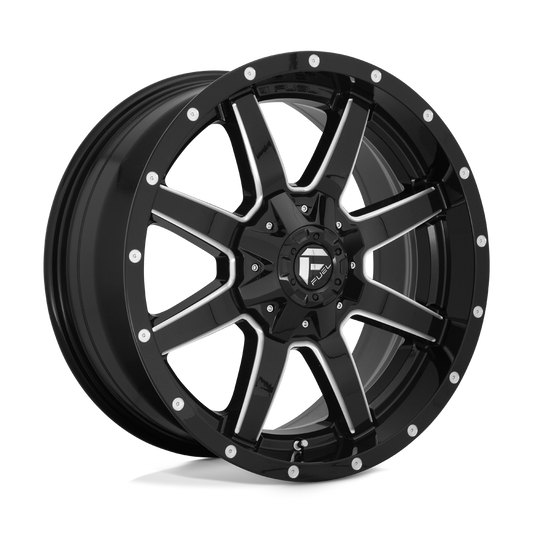 D610 20X10 5X4.5/5.0 GL-BLK-MIL -18MM