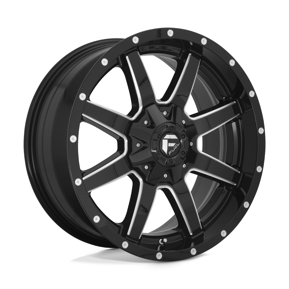 D610 22X10 8X6.5 GL-BLK-MIL -24MM