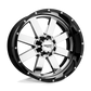 MO200 22X10 6X135 CHR G-BLK MILL LP -18MM