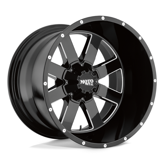 MO962 20X12 8X6.5 G-BLK MILL -44MM