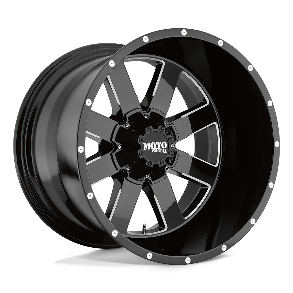 MO962 20X10 5X5.5/150 G-BLK MILL -24MM