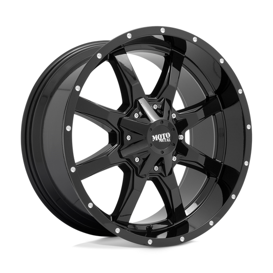 MO970 17X9 5X5.0/5.5 G-BLK MILL LP -12MM