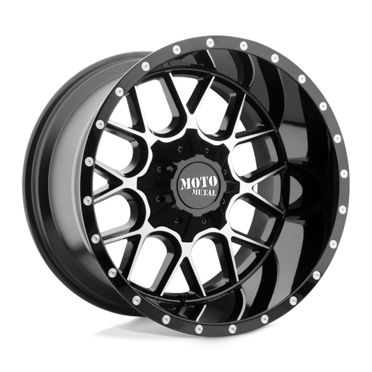 MO986 20X10 5X5.0/5.5 G-BLK MACH -18MM