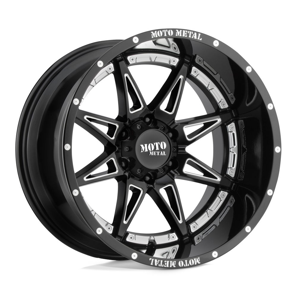 MO993 18X8.5 6X5.5 G-BLK MILL 18MM