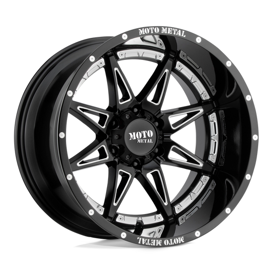 MO993 18X8.5 6X5.5 G-BLK MILL 18MM