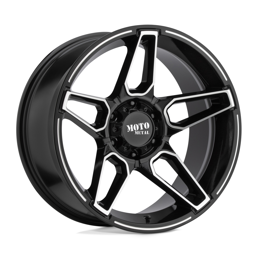 MO994 20X10 5X5.0 G-BLK MACH -18MM