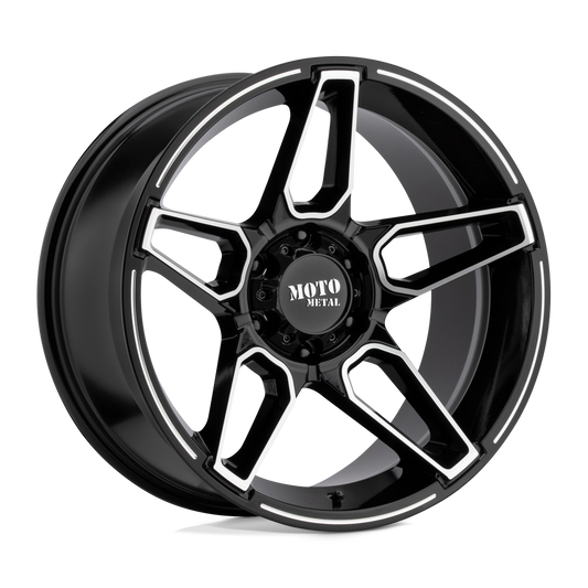 MO994 20X10 5X5.0 G-BLK MACH -18MM