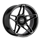 MO994 20X12 6X135 G-BLK MACH -44MM