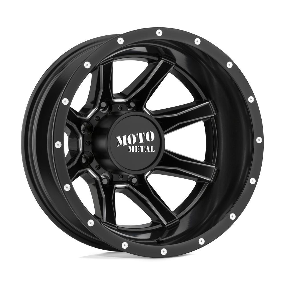 MO995 17X6.5 8X210 S-BLK MILL -155MM