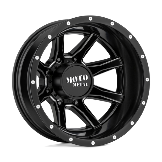 MO995 17X6.5 8X210 S-BLK MILL -155MM