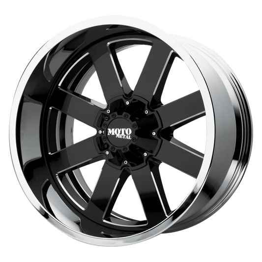 MO200 22X10 6X5.5 G-BLK MILL CHR LP -18MM