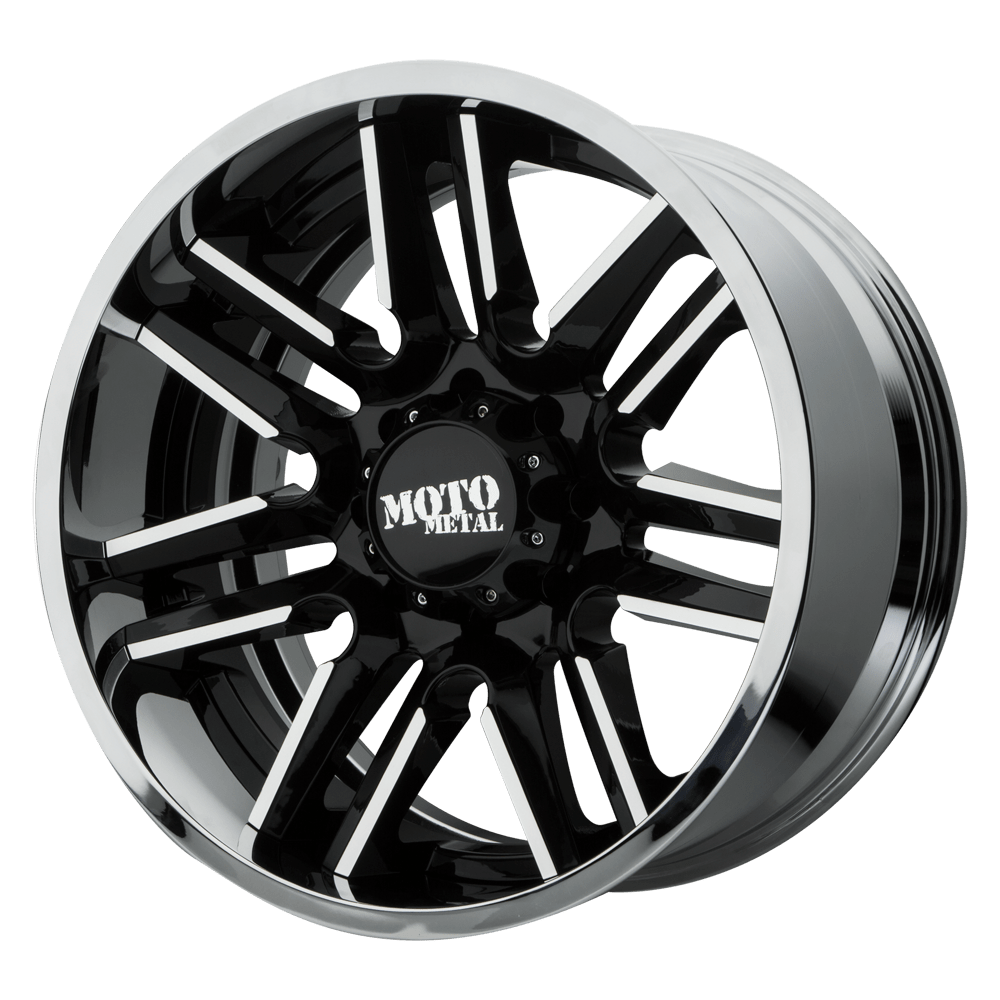 MO202 22X10 8X6.5 BLK MACH CHR LP -18MM