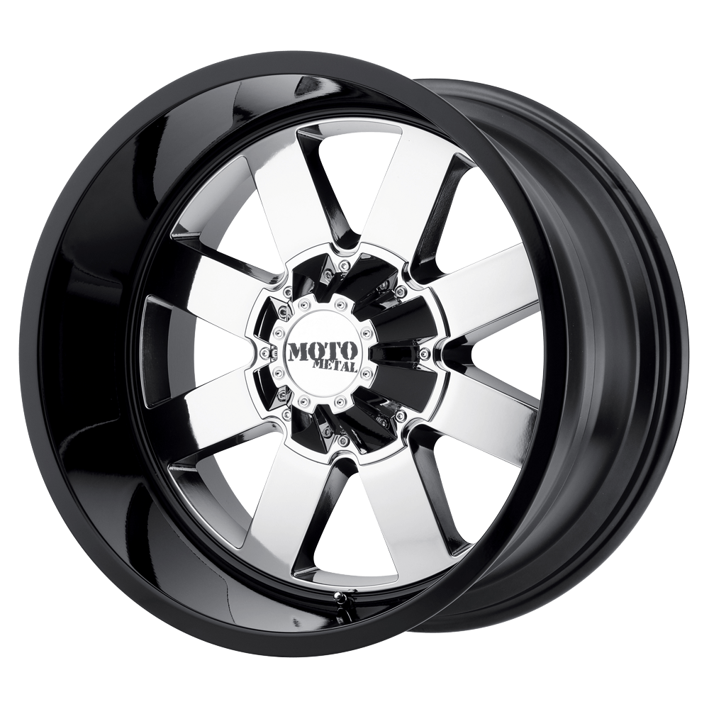 MO962 22X10 8X6.5 PVD G-BLK LIP -18MM