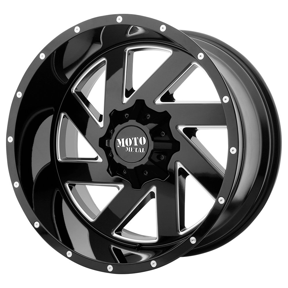 MO988 20X10 5X5.0/5.5 G-BLK MILL -18MM