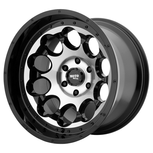 MO990 20X9 6X135 G-BLK MACH 00MM