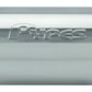 M-80 Series Muffler 2.5 in Round 6 in Width Hardware Not Incl Polished 304 Stainless Steel Pypes Exhaust
