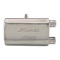 Violator Series Muffler 16 in 2.5 in Offset/Offset Hardware Not Incl Polished 304 Stainless Steel Pypes Exhaust