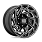 XD860 20X12 8X6.5 G-BLK MILL -44MM