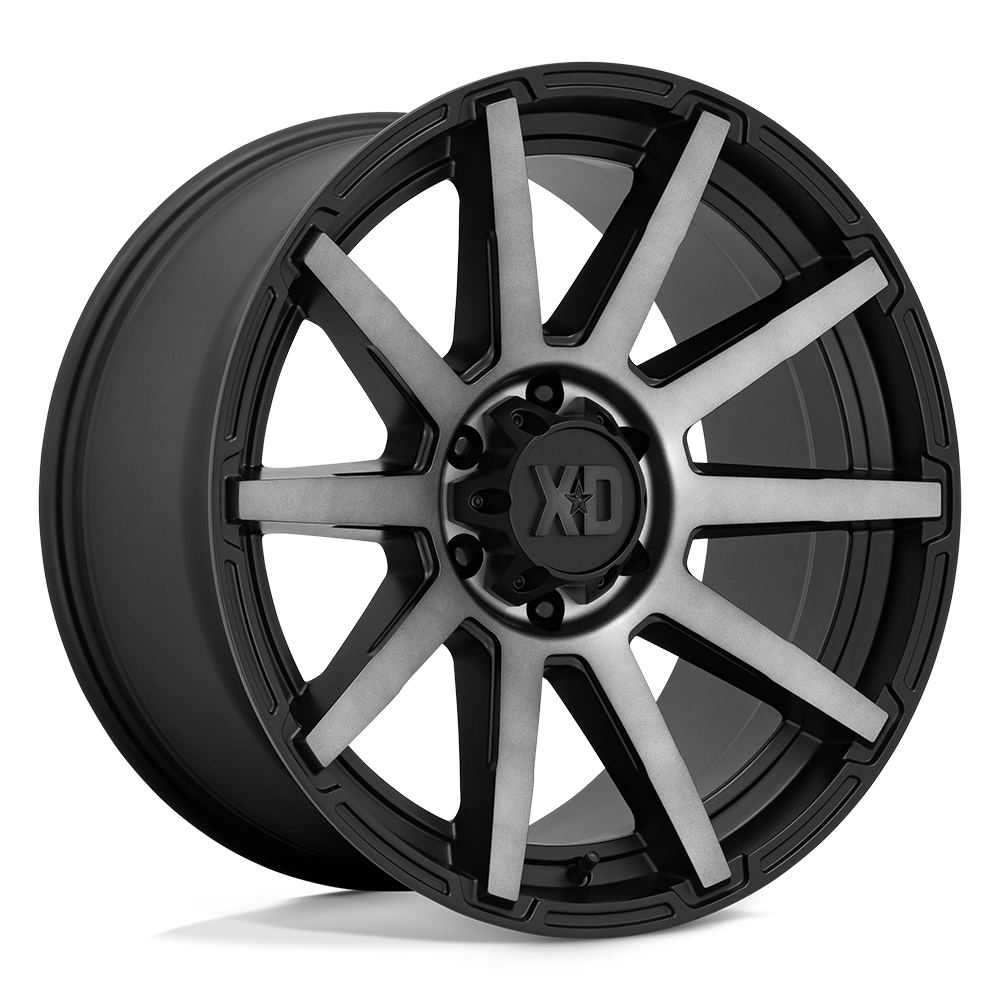 XD847 22X10 8X6.5 S-BLK GTCC -18MM