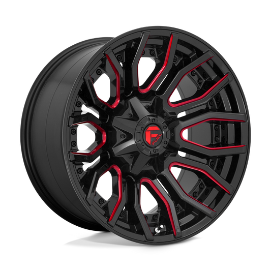 D712 20X10 8X6.5 GL-BLK-RTTC -18MM