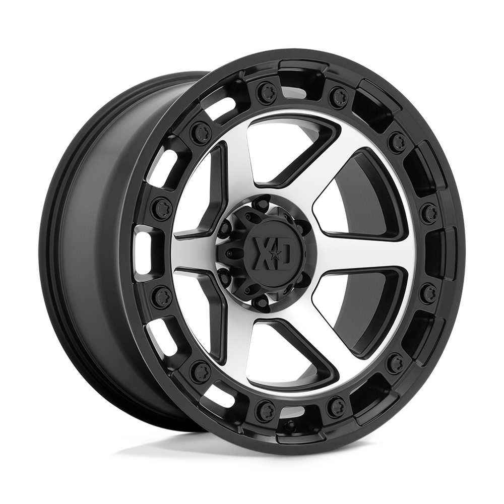 XD862 17X9 5X5.0 S-BLK MACH 00MM