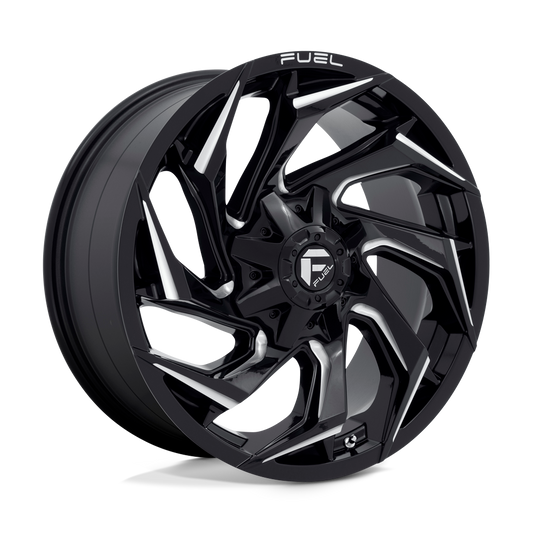 D753 20X9 8X6.5 GL-BLK-MIL 20MM