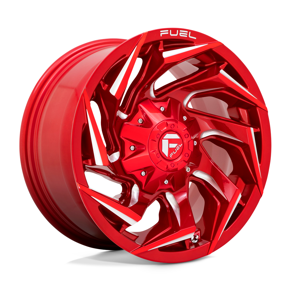 D754 18X9 8X6.5 GL-RED-MIL -12MM