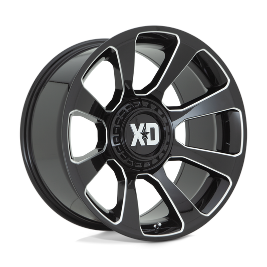XD854 20X10 5X5.0/5.5 G-BLK MILL -18MM