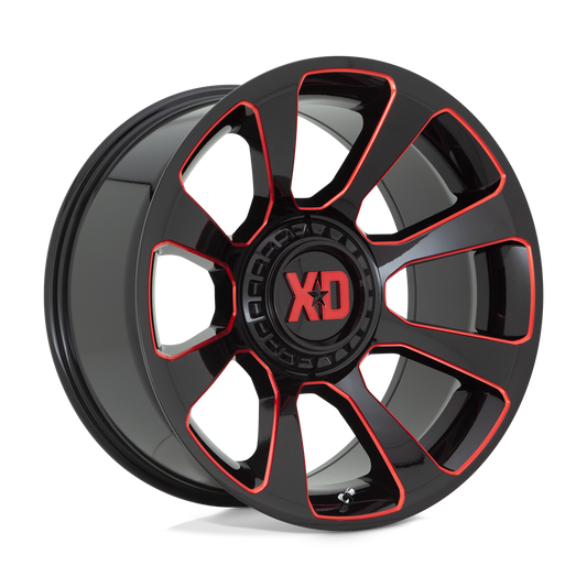 XD854 20X10 5X5.5/150 G-BLK MILL RTCC -18MM