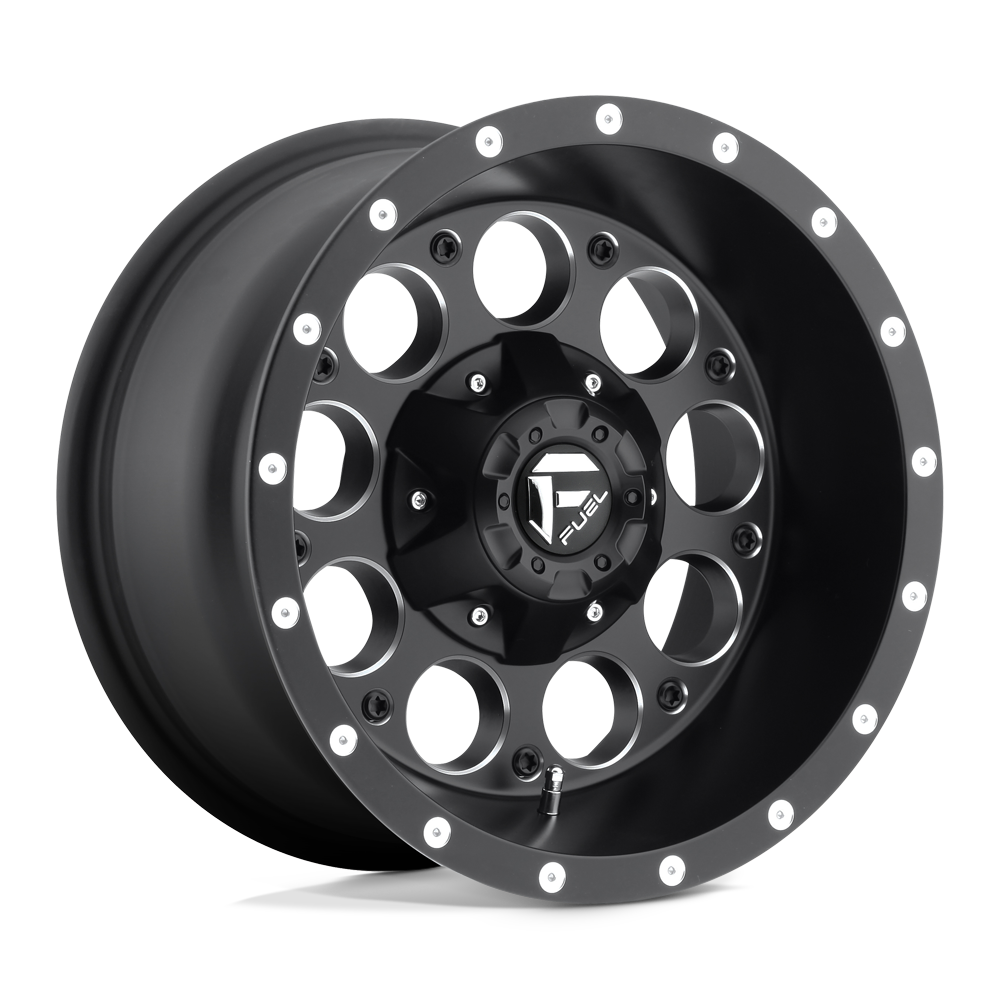 D525 15X8 6X5.5 MT-BLK-MIL -18MM