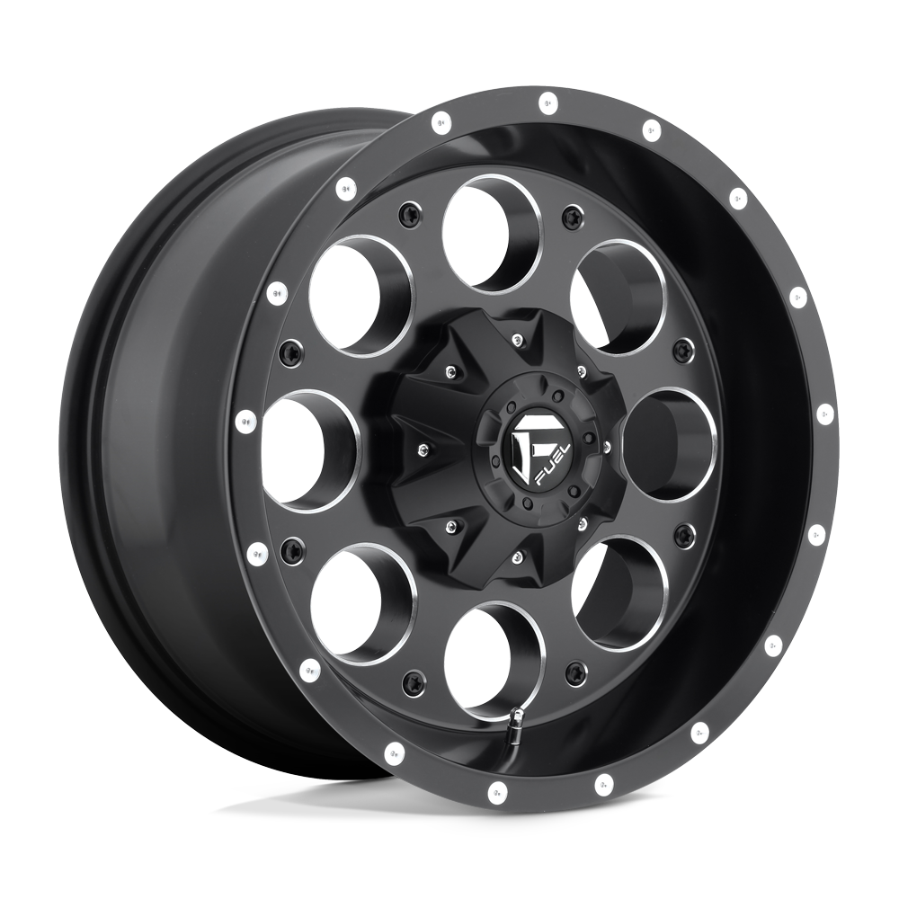 D525 16X8 5X4.5/5.0 MT-BLK-MIL 01MM