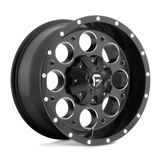 D525 16X8 BLANK MT-BLK-MIL 18MM (0-0)