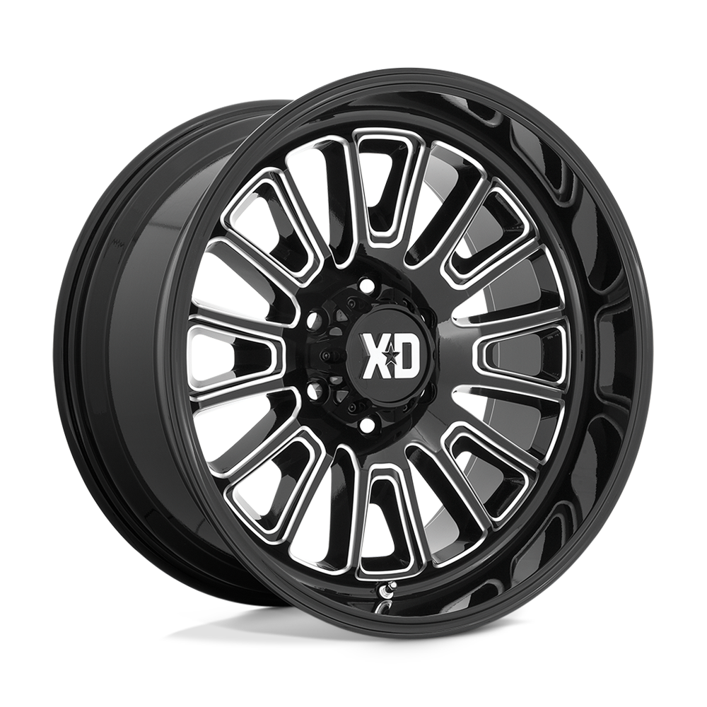 XD864 22X10 6X135 G-BLK MILL -18MM