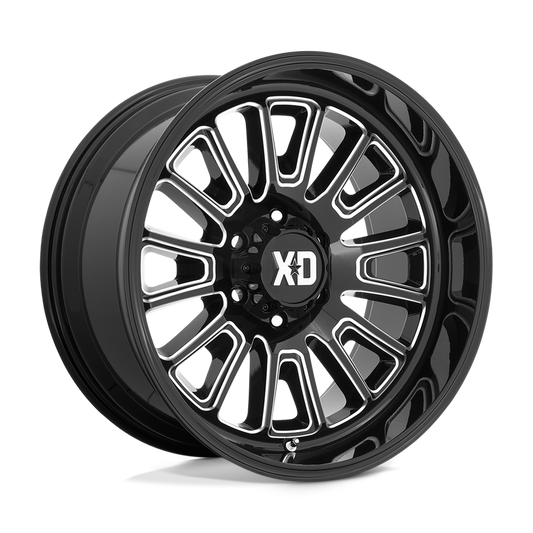 XD864 22X10 6X135 G-BLK MILL -18MM