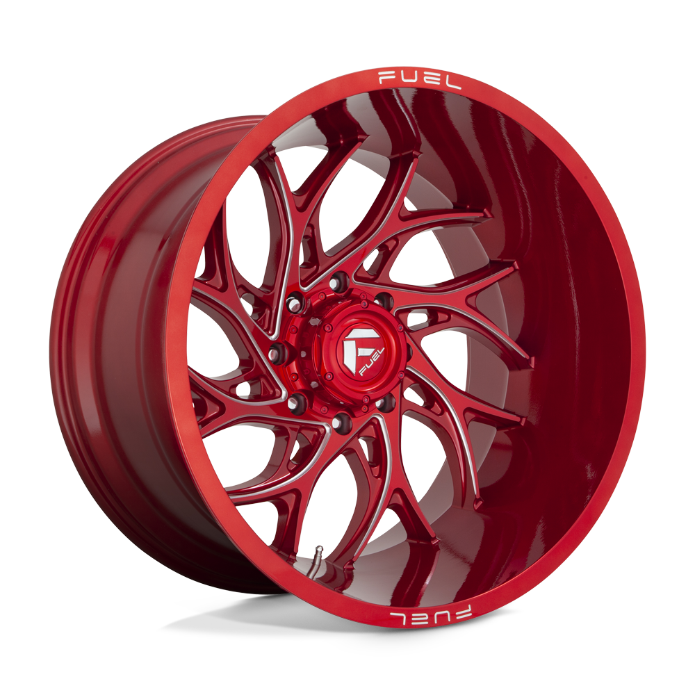 D742 22X8.25 8X6.5 GL-RED-MIL -240MM