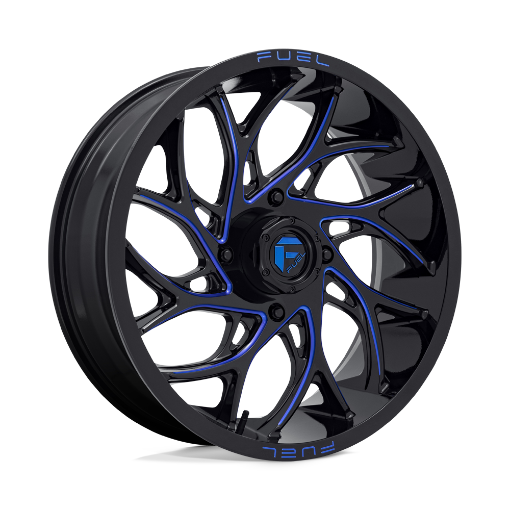 D778 18X7 4X137 G-BLK-MILL-BLU 13MM