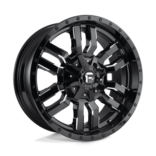 D595 20X9 8X6.5 GL-BLK-MIL 20MM