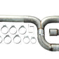 Diesel Dual Stack Kit 5 in Dual Exit Natural Finish Hardware Incl 409 Stainless Steel Pypes Exhaust