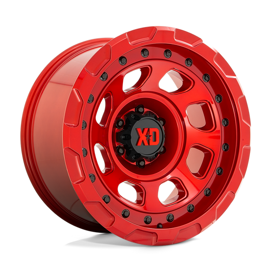 XD861 17X9 5X5.0 GL-RED -12MM