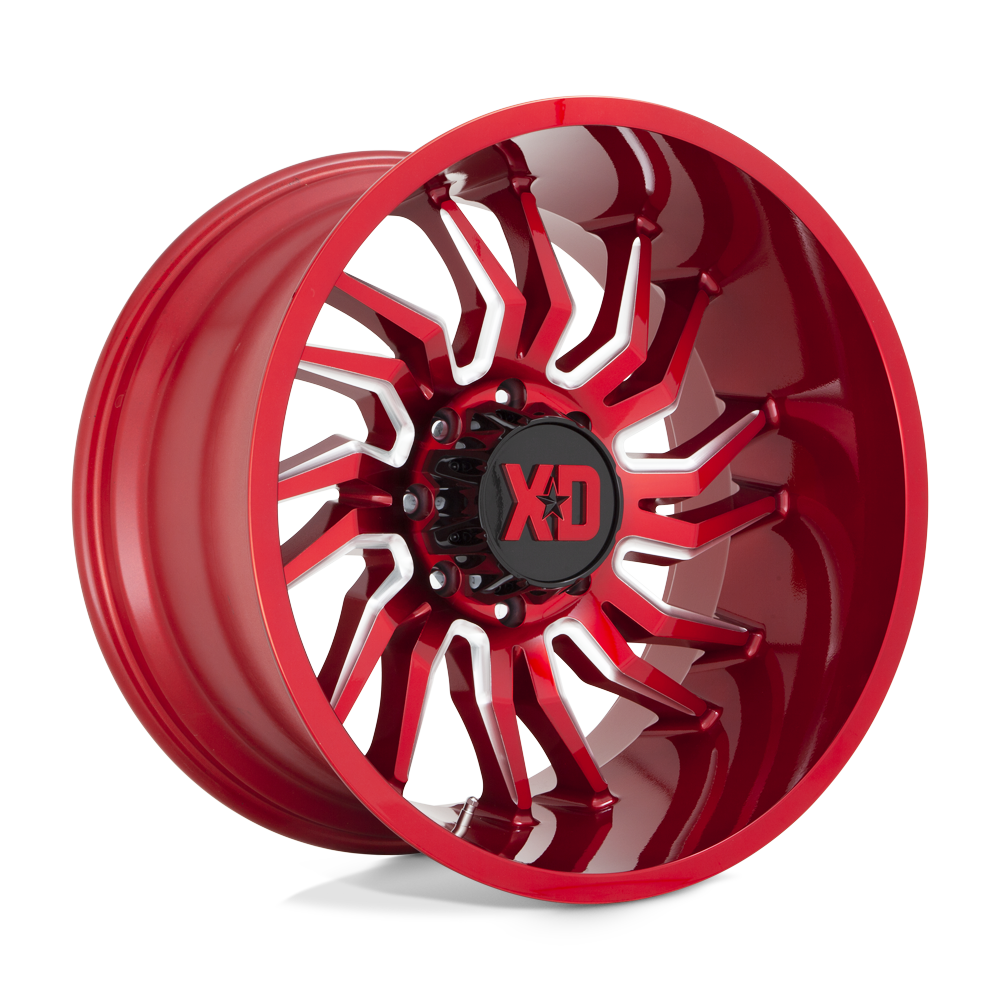 XD858 22X10 6X135 GL-RED-MIL -18MM