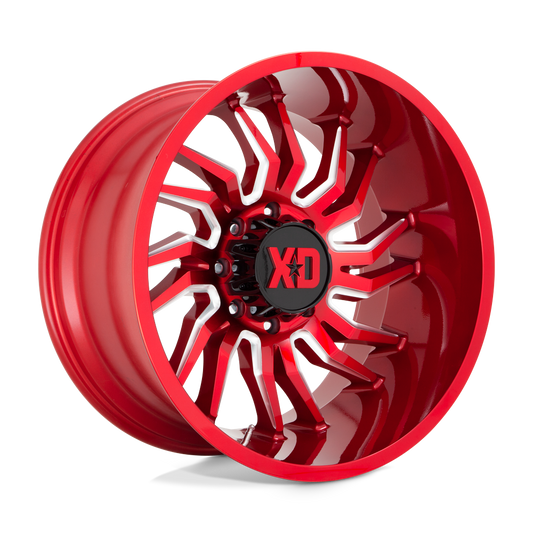 XD858 22X10 6X135 GL-RED-MIL -18MM