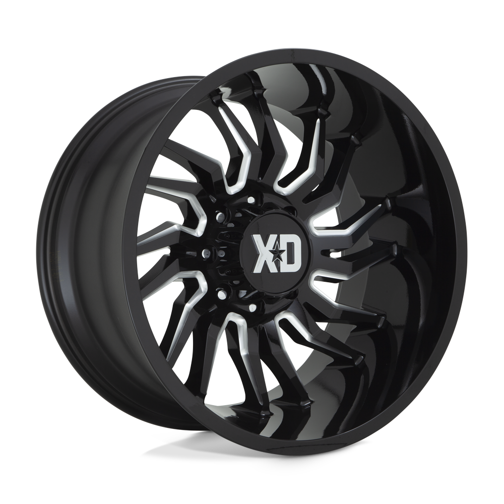 XD858 22X10 6X135 G-BLK MILL -18MM